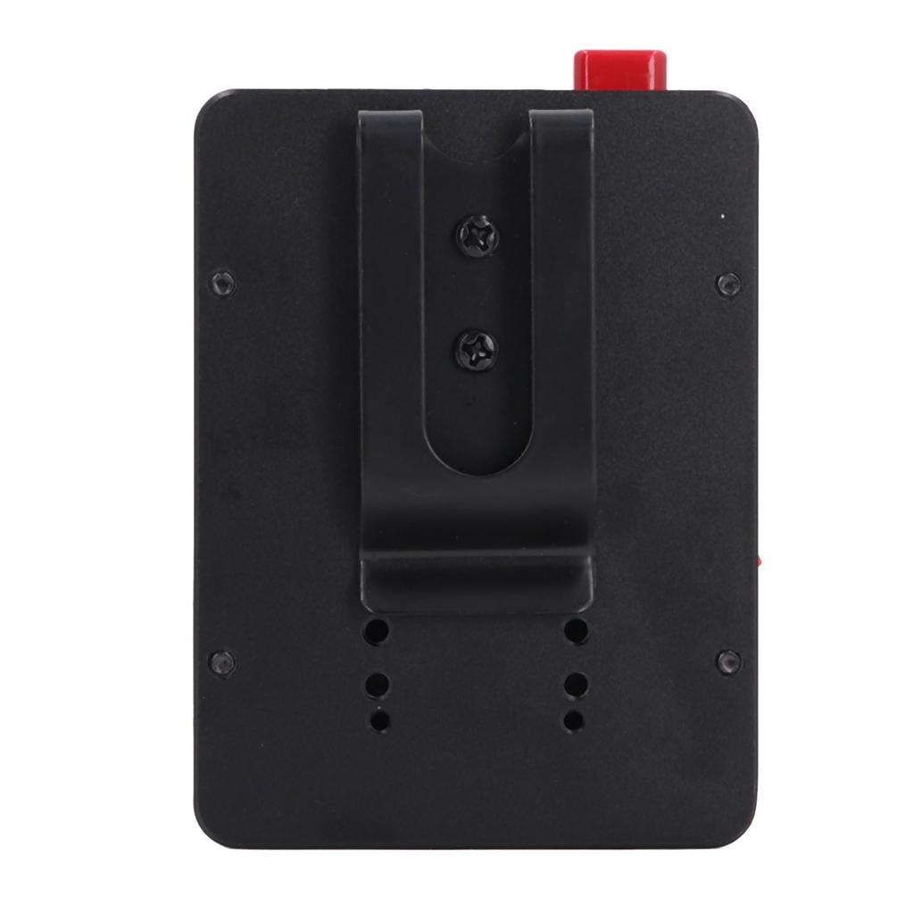 V-Mount Akkuplatte D-Tap Ausgang V-Lock Mount Akku Stromversorgungsplatte Adapter mit Rückclip