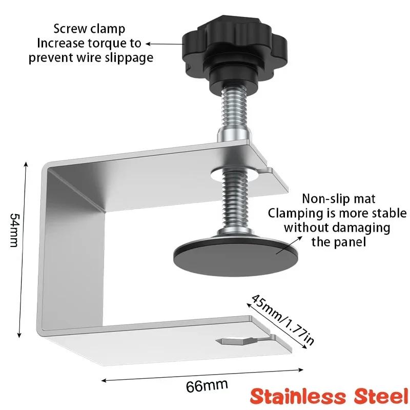 

2Pcs Woodworking Jig Cabinet Tool Steel Drawer Front Installation Clamps Drawer Panel Clips Hand Tool Home Furniture Accessories 1PC