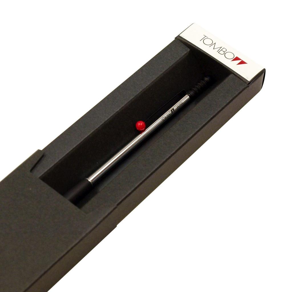 Tombow Kulepenn ZOOM 707 Oljebasert 0.7 Svart/Rød BC-ZS2