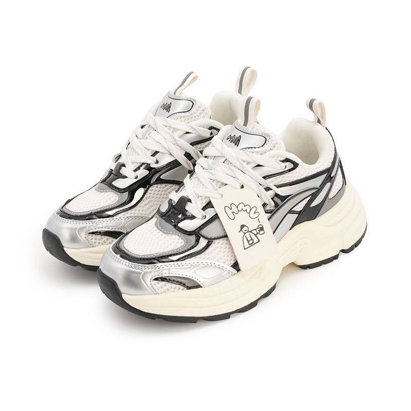 2025 Dad Shoes Men's Trend Retro Platform Sports Jogging Shoes Autumn and Winter New Men's Shoes Versatile Couple Casual Shoes