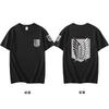 Anime Attack On Titan Series Printing Tshirt Short Sleeve Tee Summer Tops Unisexs Clothing Casual Daily Wear