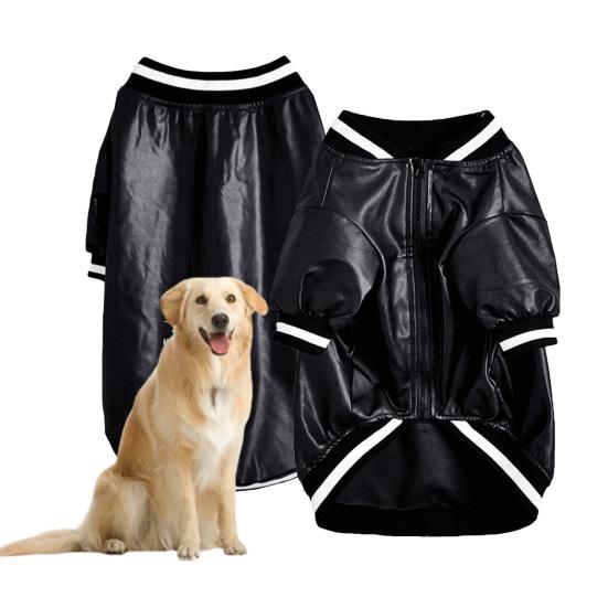 Buy Dog Winter Clothing Breathable Waterproof Unisex Cozy Faux Leather