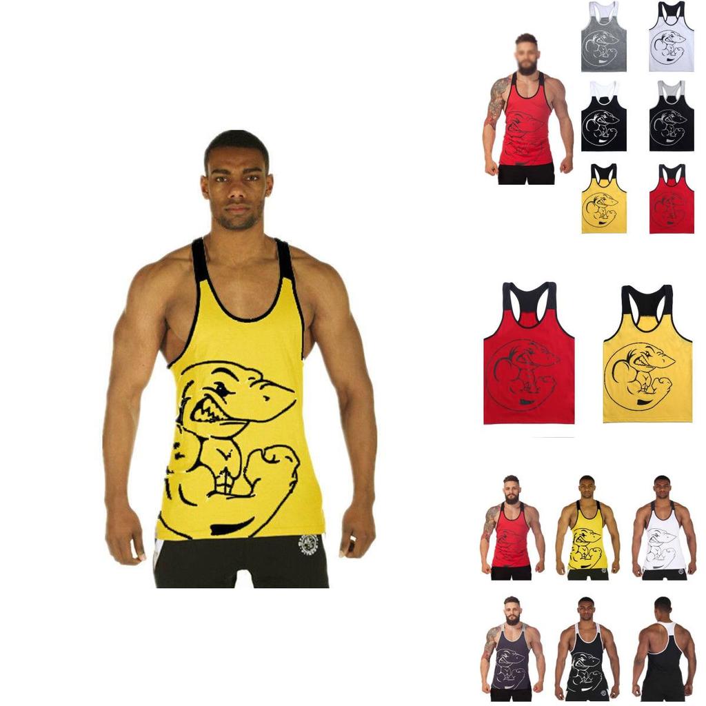 Premium Quick-dry Sleeveless T-shirt For Men Stylish Workout Tank Top