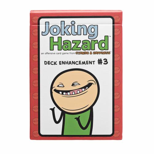 Joke Hazard Deck Enhancement #3 - Fun Party Game Expansion Pack by Cyanide & Happiness - 100 New Hilarious Comic Cards | Perfect for Game Night