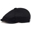 Dark Beret Cabbie Hat Oversized Painter Hat Beret Baker Boy Hat for Street Strolling Fashion Hat Props