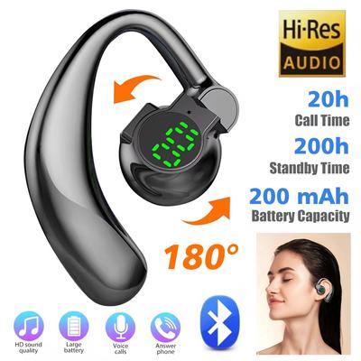 NEUE Knochenleitungs-Drahtlos-Ohrhörer Bluetooth 5.4 Kopfhörer Ohrhörer mit Mikrofon Freisprecheinrichtung Geräuschunterdrückungs-Headset
