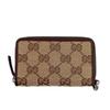 162848 Coin Pocket GG Campus Canvas Coin Case Brown Canvas Used