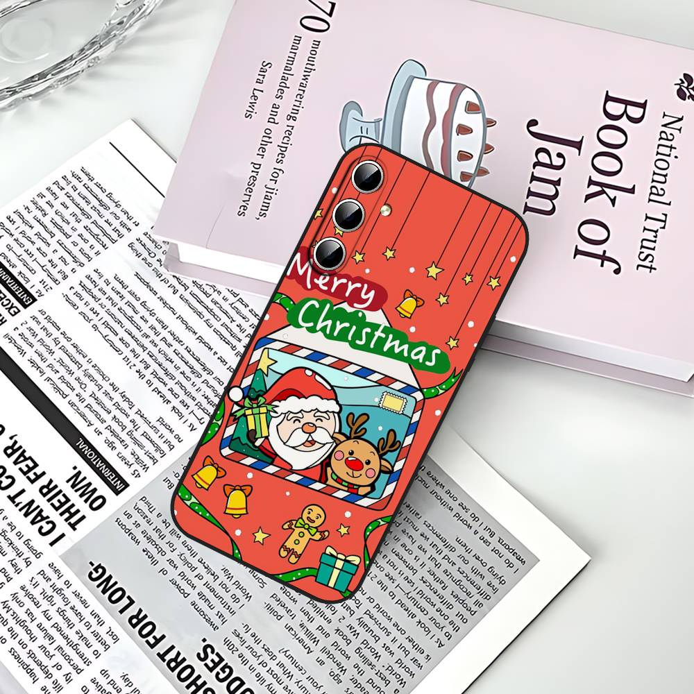 Merry Christmas Phone Case For Samsung Galaxy S21 S22 S23 S24ULTRA S25ULTRA FE Ultra Plus5G A52S S26 Soft Cover