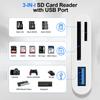 Card Reader for iPhone USB Memory Card Reader Trail Game Camera Viewer SD TF Card Reader Adapter for Camera Samsung Xiaomi iPad