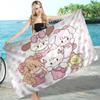 Mikko Anime Beach Towel For Kids Personalized Bath Towel Pool Towel Vacation Gift Picnic Towel Party Gift