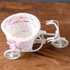Holiday Offers Tricycle Bike Flower Basket Vase Stand Holder Wedding Parties House Decor