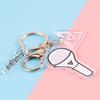 Creative Acrylic K-POP BTS EXO Twice Double-sided Keychain Transparent Pendant