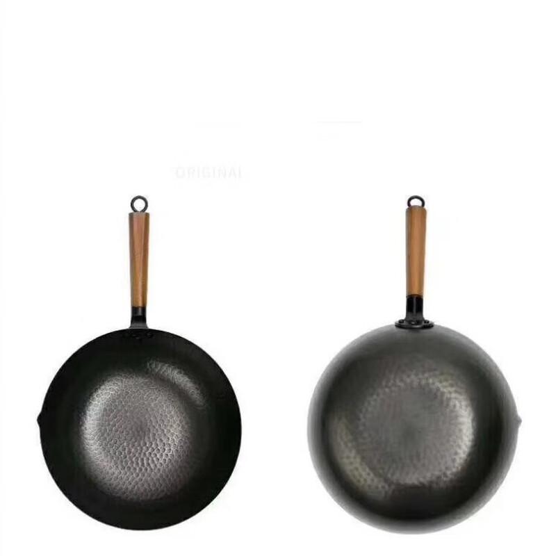 Lilang Handmade Uncoated Iron Wok