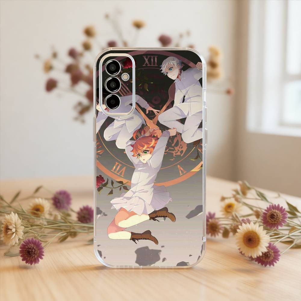 

The Promised Neverland Phone Case Transparent Silicone Soft For SamsungA10,12,20,21S,30,31,40,50,51,52,70,71 Samsung a52 a52S