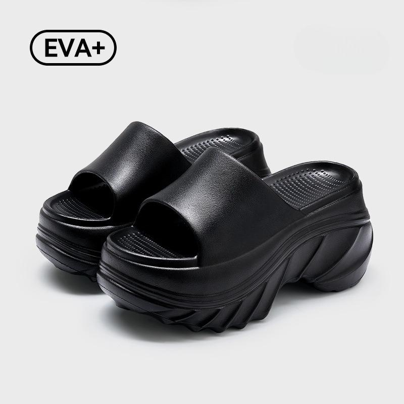 Höhenvergrößernde Kühl-Slipper für Damen 2025 Sommer Neuer Stil, Rutschfeste Outdoor-Slipper, Indoor Home Mode Damen Schuhe