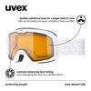 Uvex Ski and Snowboard Double Glasses Element LGL Children's Goggles, Lens, Anti-Fog, Compatible,