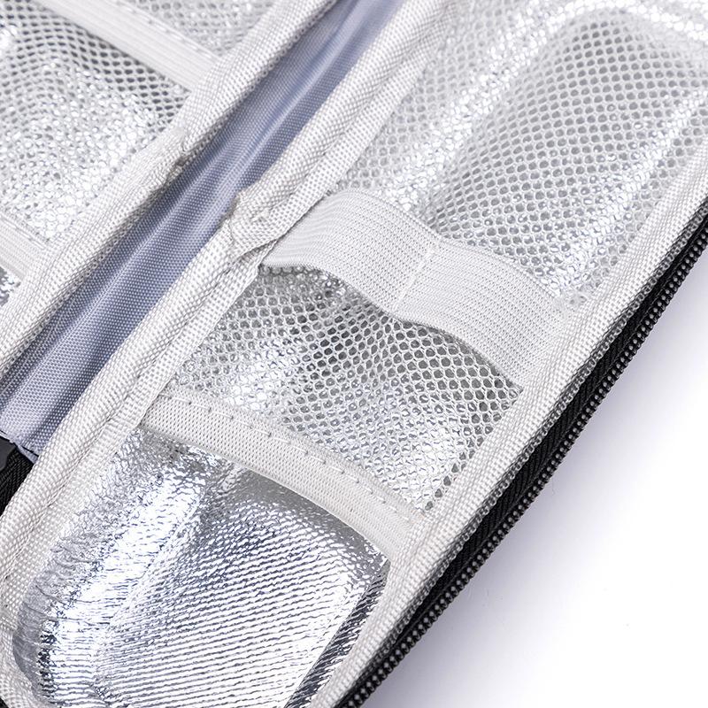 Insulin Cooler Travel Case Waterproof Insulin Cooling Bag With Thermometer Display Medicine Organizer Bag For Diabetics