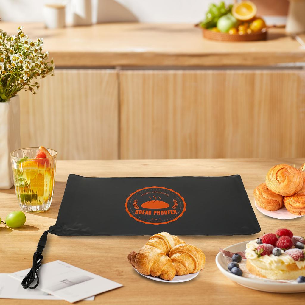 Sourdough Bread Proofing Mat 50°F To 113°F Adjustable Temperature Controlled Bread Proofer Dough Riser Heating Baking Tool