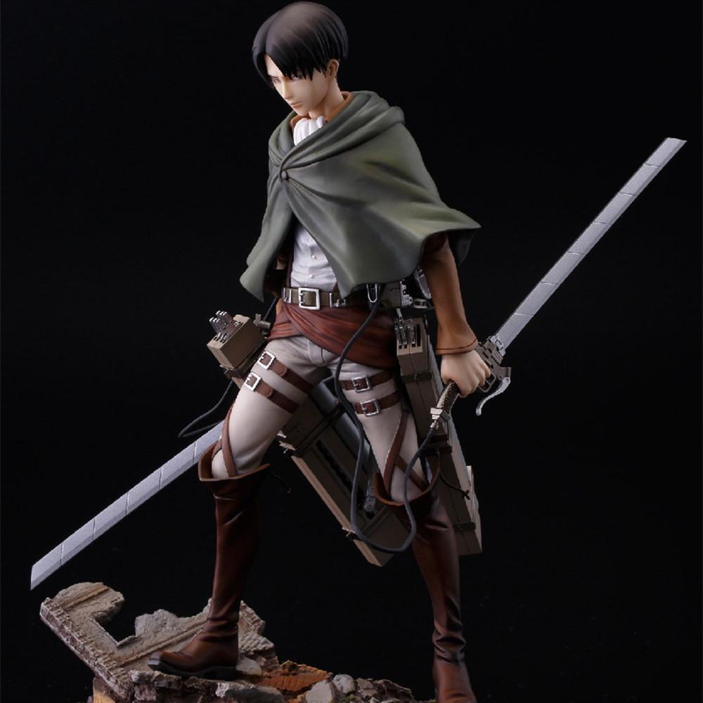 

20 см Атака Титанов Леви Аккерман Аниме Фигурка Shingeki no Kyojin Фигурка Действия Модель Кукла Игрушка Подарок without box