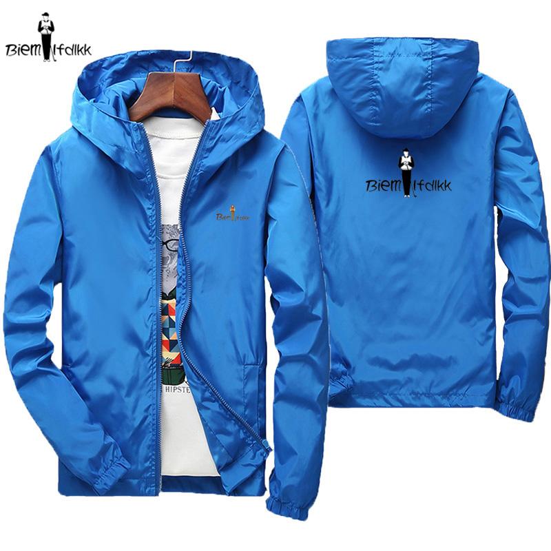 

Men s double-layer golf jacket outdoor trench coat fashionable spring and autumn new 2026 Asian size XXXL