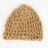 Simple Breathable Hair Net Cap Comfortable Crochet Cap Wig Caps Hollowout Mesh Hijab Caps Prayer
