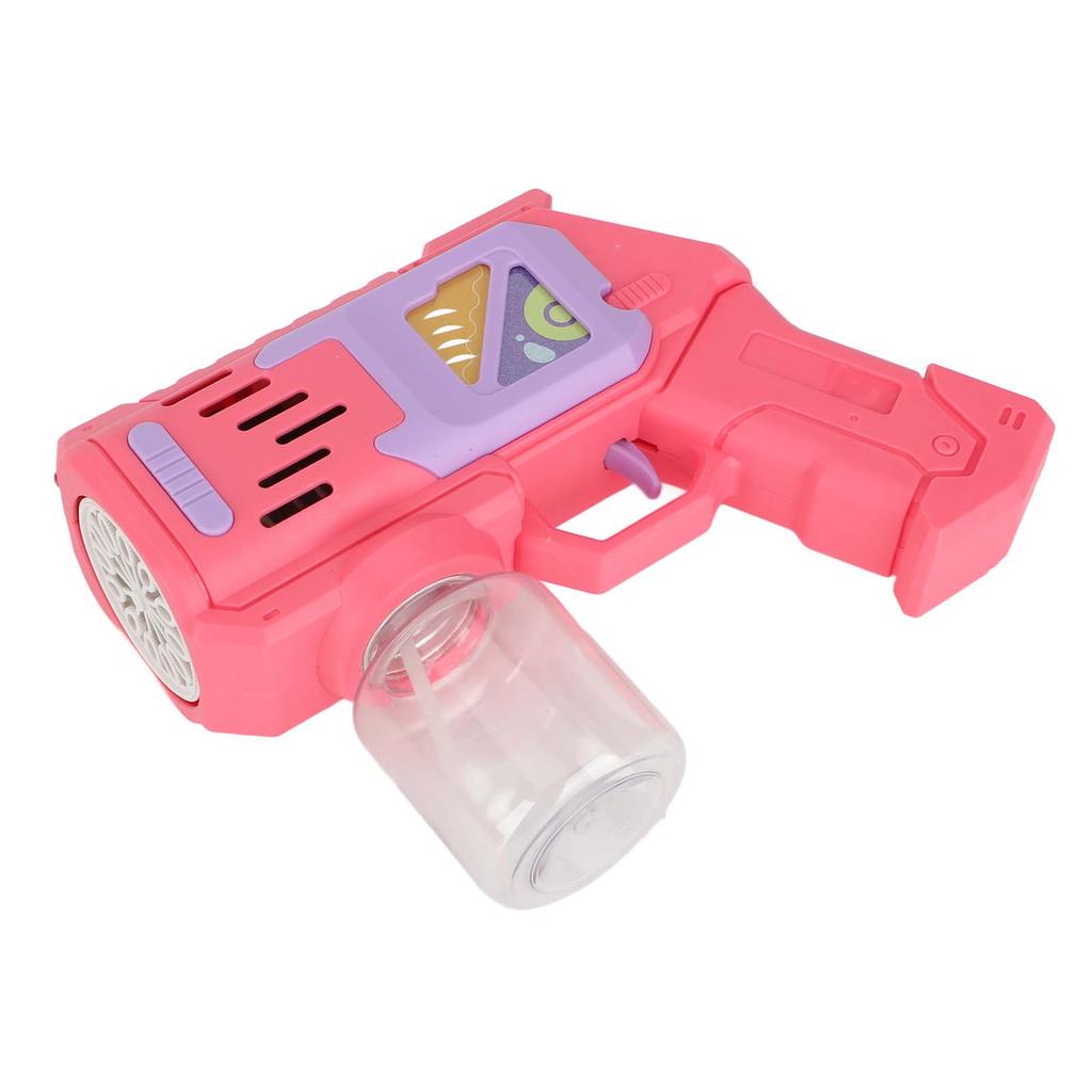 Elektrischer Seifenblasenbläser Mehrzweck Innovativ Spaß Lichter 12 Löcher Vollautomatische Seifenblasenmaschine