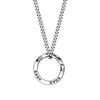 Necklace - A Versatile New Model of Horsewhip Chain with Titanium Steel Pendant for Men's Necklace