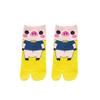 Students Cotton Split Toe Female Flip-flops Socks Low Tube Socks Geta Socks Pig Socks Two Toe Socks