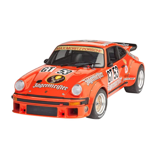 German Revell 1/24 Porsche 934 RSR J?germeister Plastic Model 07031