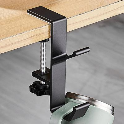 Desk Mount Bag Holder Backpack Hanger Hook Strong Load-bearing Rustproof Simple Installation Versatile Use Headphones Holder Bag Hook