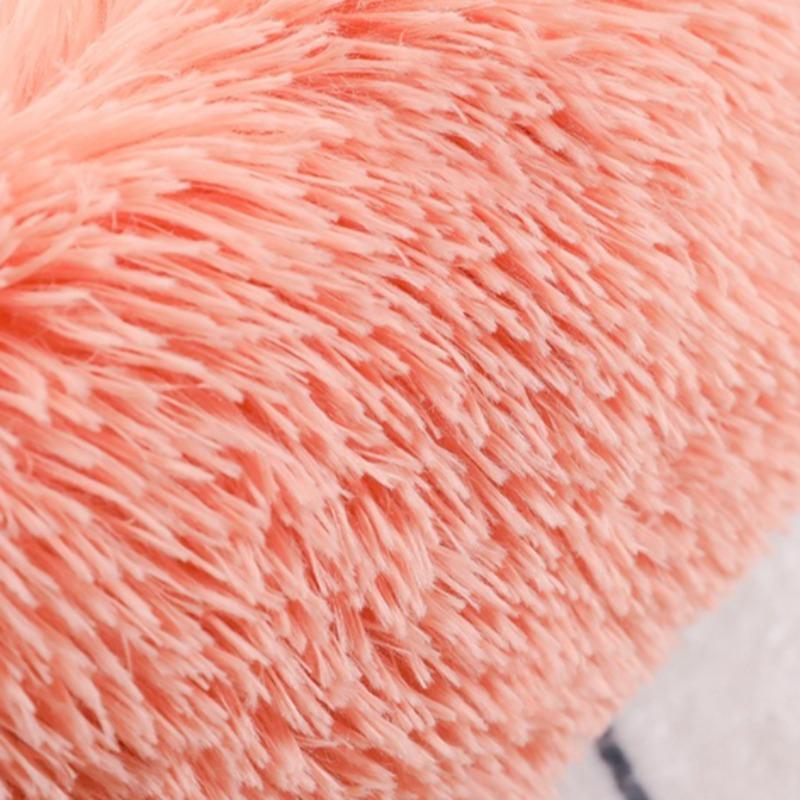 Cat Bed Winter Warm Plush Dog Bed Round Cat Nest Dog Mat Deep Sleep Bed for Cozy Pet Comfort