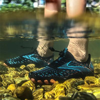 Tamanho Grande 48 Homem Verão Sapatos Aquáticos Slip On Exterior Praia Sapatos Aqua Caminhada Atravessar Riachos Viagem Tênis Secagem Rápida Sapatos de Rio