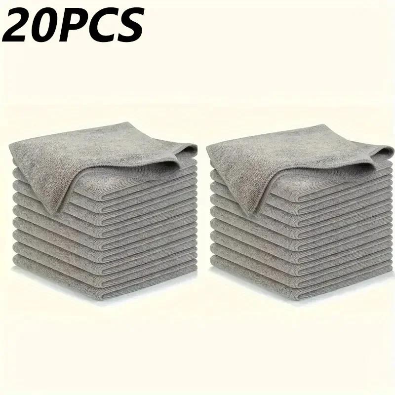 1/50PCS Microfiber Cleaning Cloths Lint Free Microfiber Cleaning Towel Cloths Reusable Cleaning Towels Absorbent for Car Window