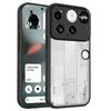 Pouzdro pro Nothing Phone 3 A024 s airbagy, nárazuvzdorné, průhledné matné zadní kryt, pevné pouzdro na telefon pro Nothing Phone 3 2025, silikonový nárazník
