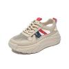 New Summer Hollow Dad Shoes for Women's Mesh Breathable Student Trendy Casual Thick Sole Height