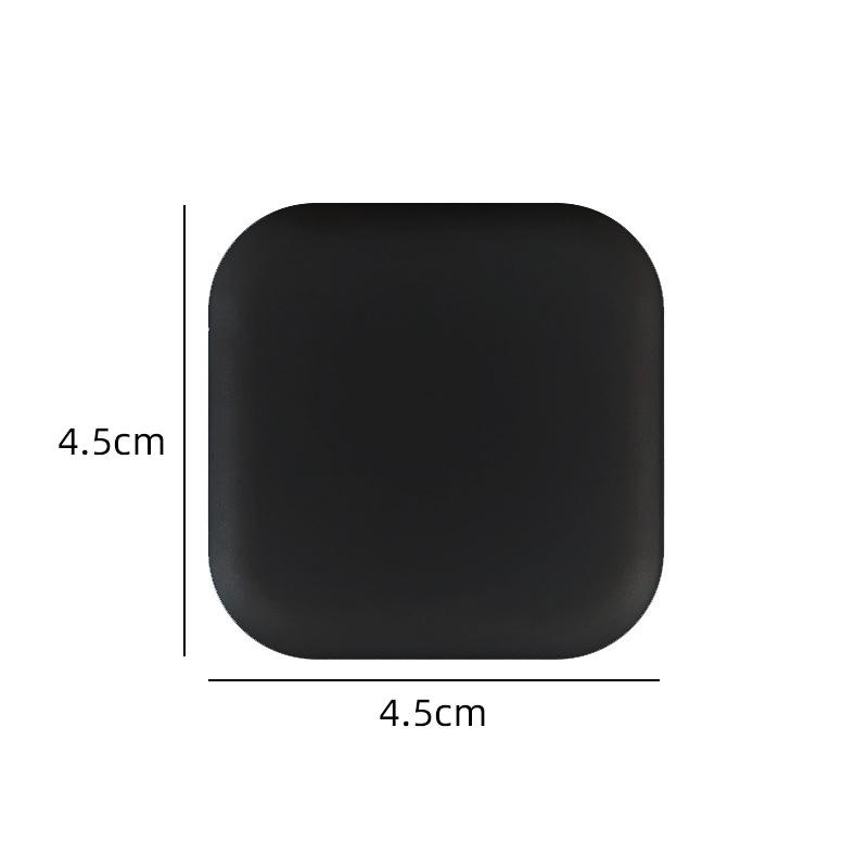 Silicone world Door Stoppers Wall Protection Safety Shock Absorber Door Handle Bumpers Self Adhesive Round SquareWall Protectors