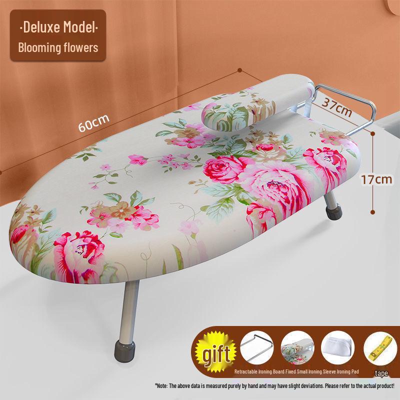 Klappbarer Schreibtisch-Bügeltisch mit Verbrühschutz für Bügeleisen