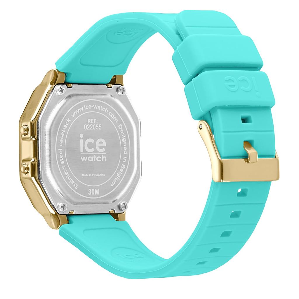 Autorisierter Händler Ice Watch Digitale Uhr für Damen 022055 Ice Digit Blue Curacao Klein [Ice watch]