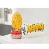 2-in-1 Fruit Fly Trap Combo: Floral Catcher & Roll Sticky Shield for Kitchen