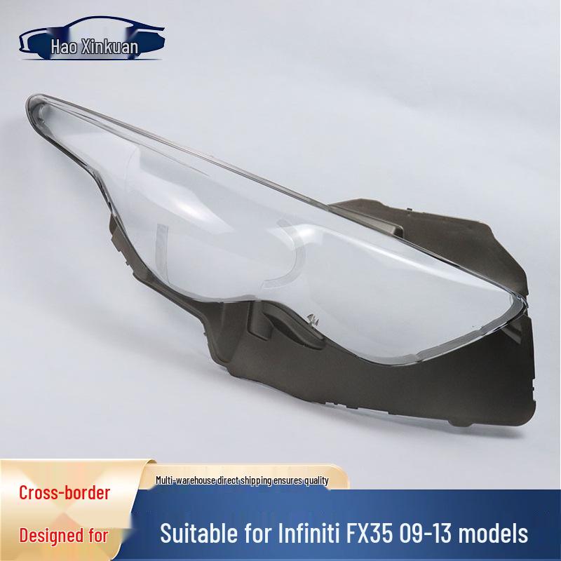 Clear Headlight Cover for Infiniti FX35 (09-13) High Transparency Driver s Left
