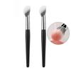 Peach Heart Blusher Brush Powder Blush Cream Liquid Blush Makeup Brushes Flat Small Precise Blush Brush Makeup Tools