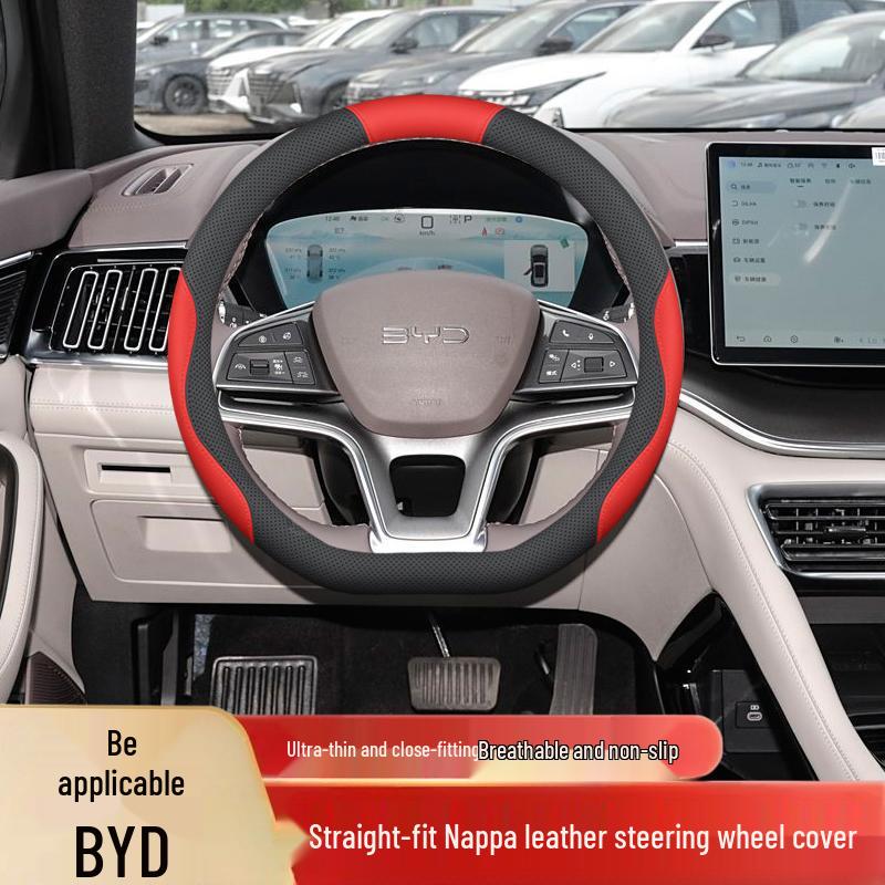 BYD Song L DMI Lenkradabdeckung: Rutschfest, Geruchlos, Einfache Montage, Passend für 25 E-Fahrzeugmodelle