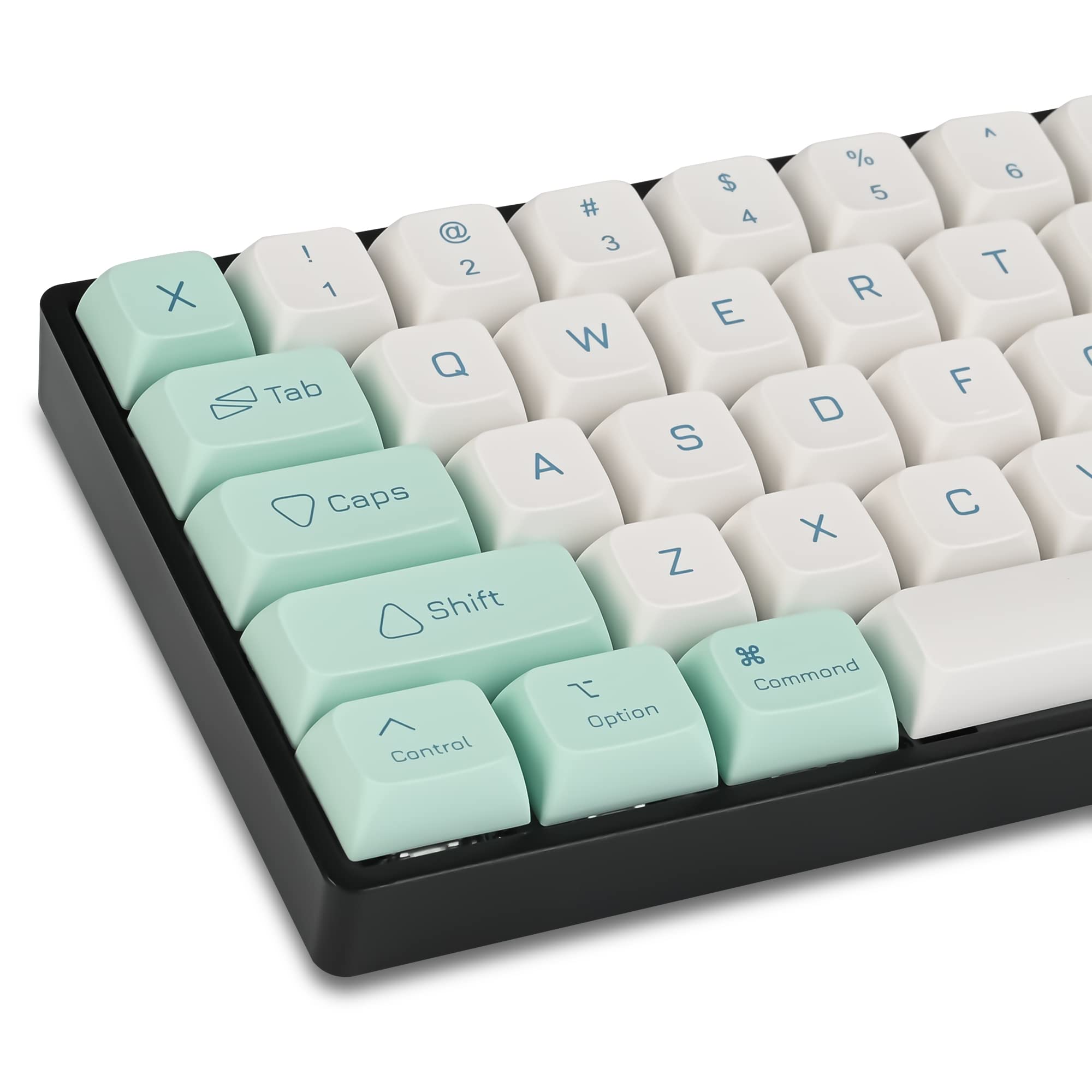 

XDA Profile PBT Keycaps 60%, 137 Keys Custom Gaming Keycaps for ANSI US and ISO UK Layout Dye-Sublimation Cherry Gateron MX Switch Mechanical Keyboard