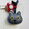 Unique Sheepskin Handmade Ragdoll Cat Lucky Cat Car Key Bag Pendant Handbag Crossbody Bag Pendant Girl Birthday Gift Lovely