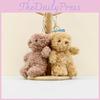 Entzückender Teddybär Schlüsselanhänger Plüschtier Weiches Kuscheltier Puppe Perfektes Geschenk für Kinder