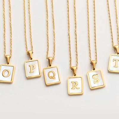 English Letters Accessories Creativity Chain The Letter Necklace Pendant Clavicle Necklace