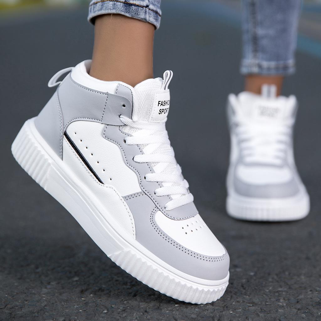 MAEDEF Women Shoes Flats Casual Shoes Men Sneaker White Shoes Female Sports Walking Couples Trainers Shoe Woman Vulcanized Shoes