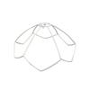 Lamp Shade Frame Ring Retro DIY Ceiling Cover for Wall Lamp Home Indoor Lamp