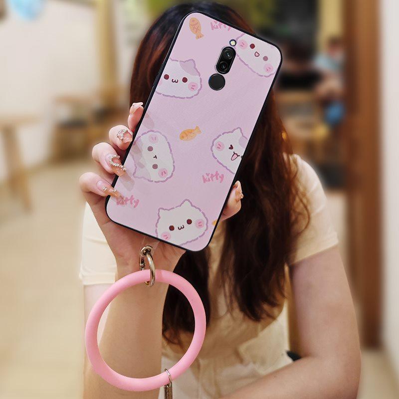 

Однотонний протиударний чохол для телефону для Xiaomi Redmi 8 М який чохол Брудостійкий Браслет Мультяшна задня кришка Смішна Молодіжна Xiaomi Redmi 8