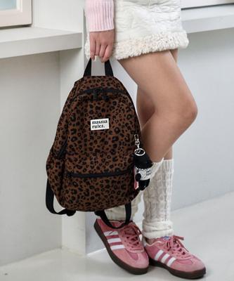 Masmarulez Mini Ver. Daily Backpack_Grand Leopard Deep Brown
